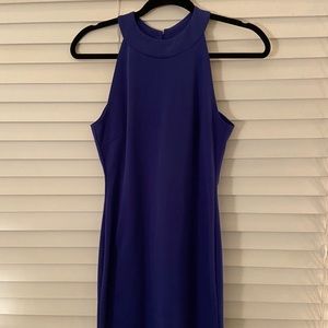 Blue Halter open back dress 💙